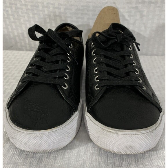 Sorel Caribou Mens Sneakers Size 8 Black Leather Low - Picture 4 of 7